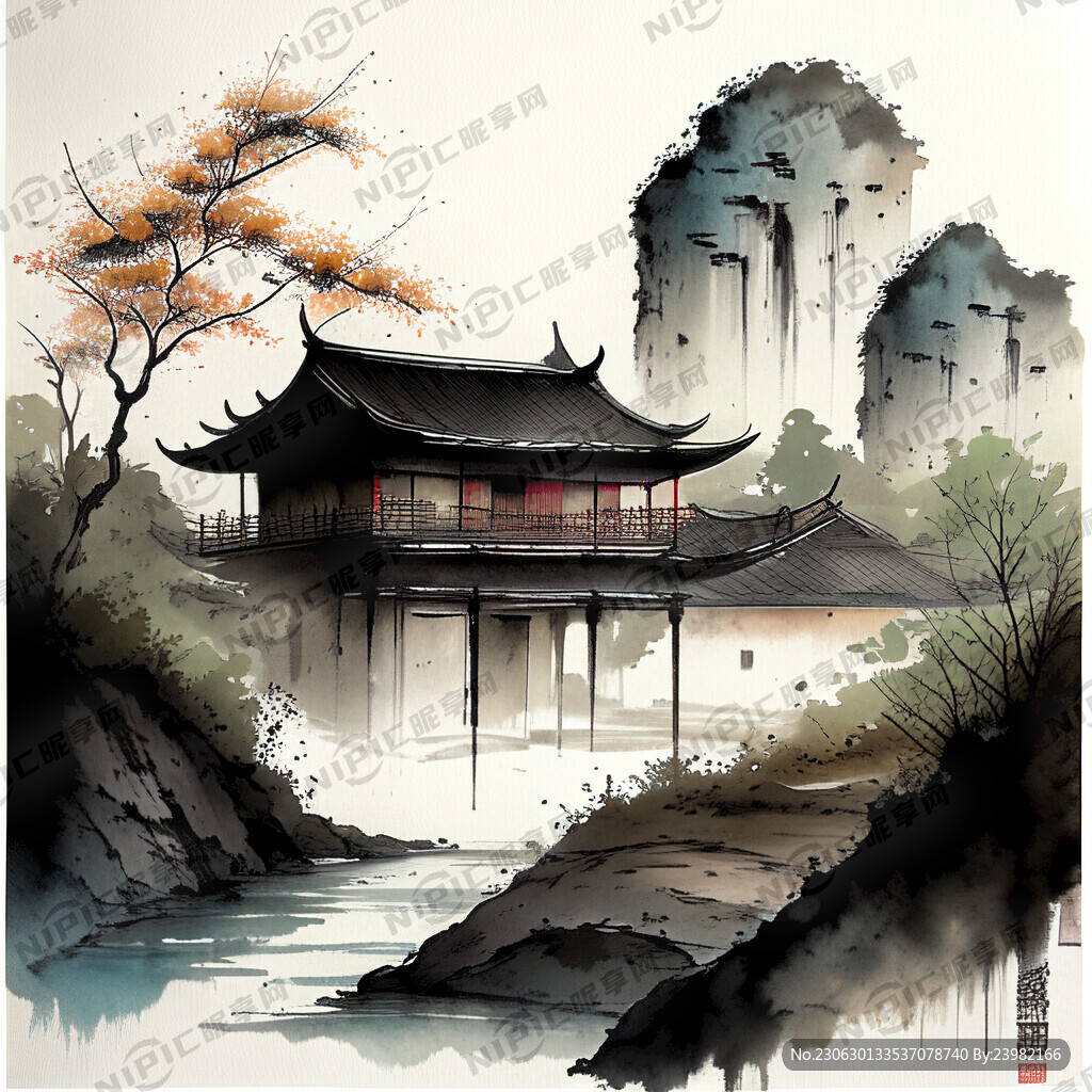 中国风 中式汉堡