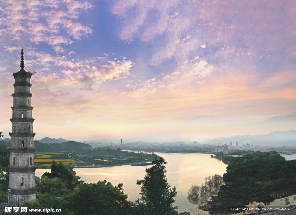 莲都风景