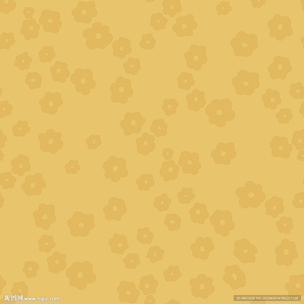 黄色花