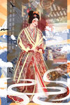 和服日本女人 