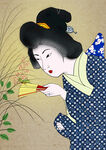 和服日本女人