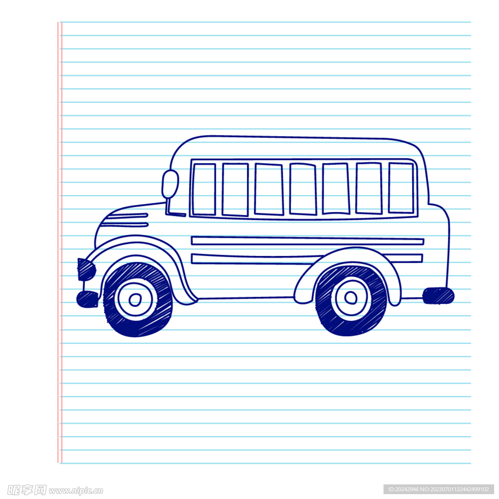 儿童涂色简笔画 简笔画动画教程之汽车的绘画分解步骤💛巧艺网