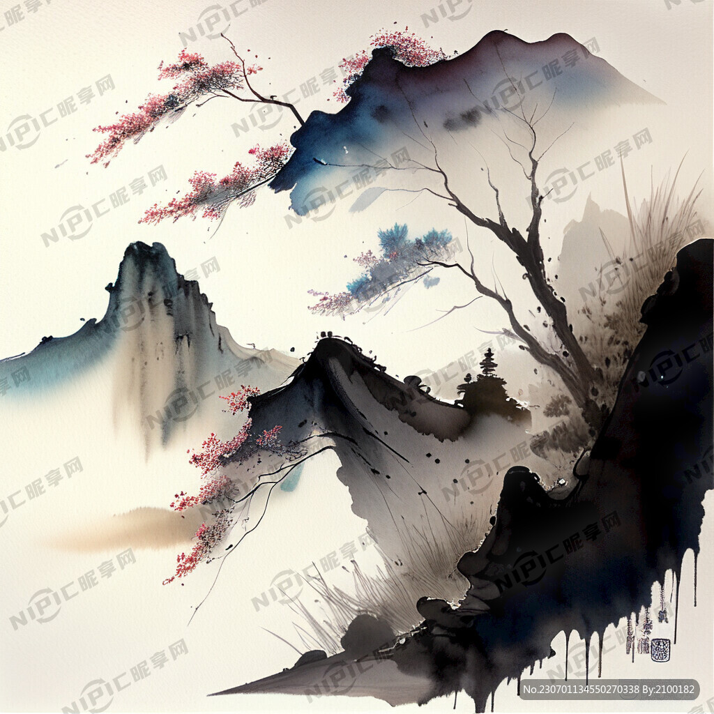 中国结 笔墨纸砚 中国风