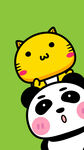 可爱卡通小猫