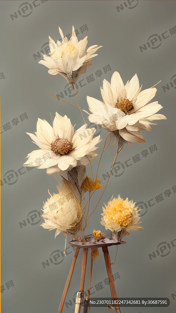 画架干花