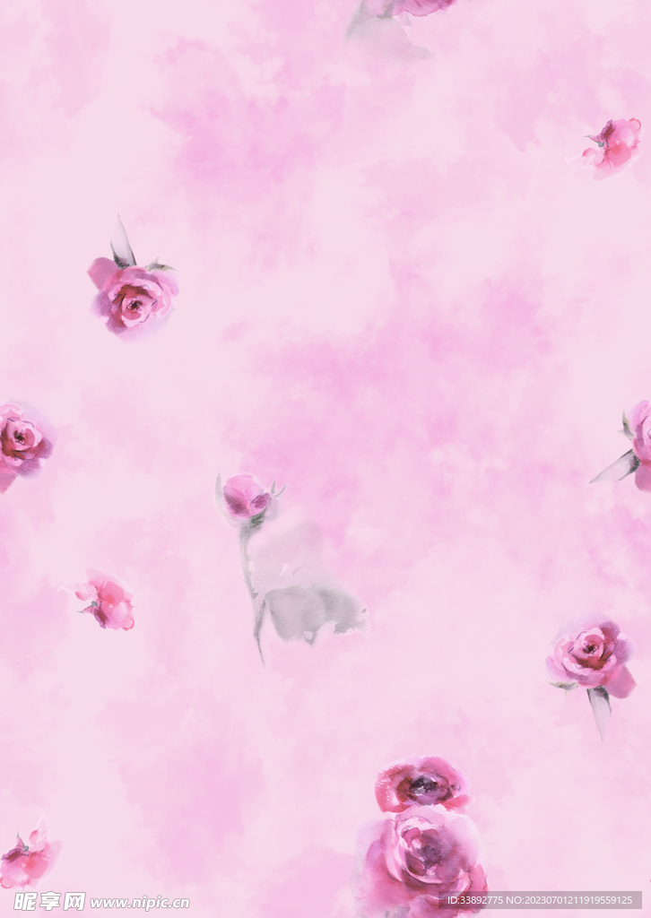 扎染花