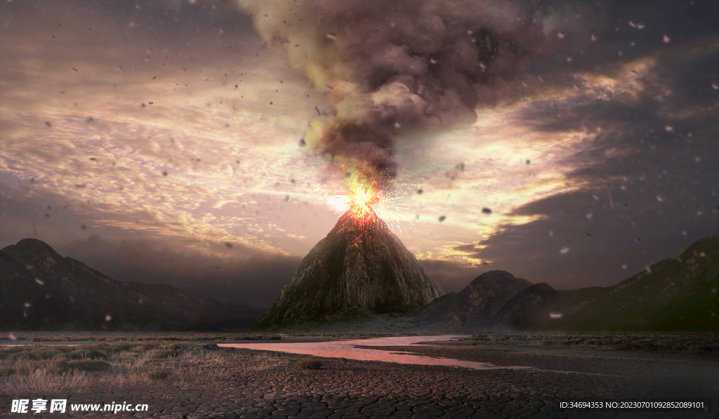 火山喷发