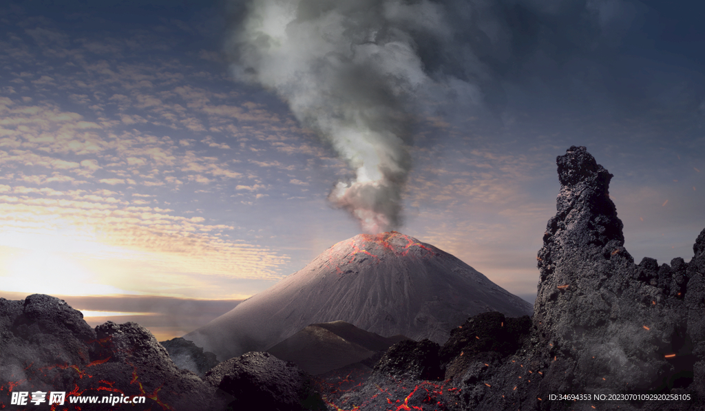 火山喷发