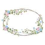 牵牛花边框