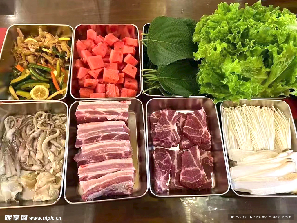 火锅烫菜