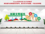 文明城市文化墙