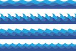 海浪分割线