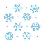卡通雪花