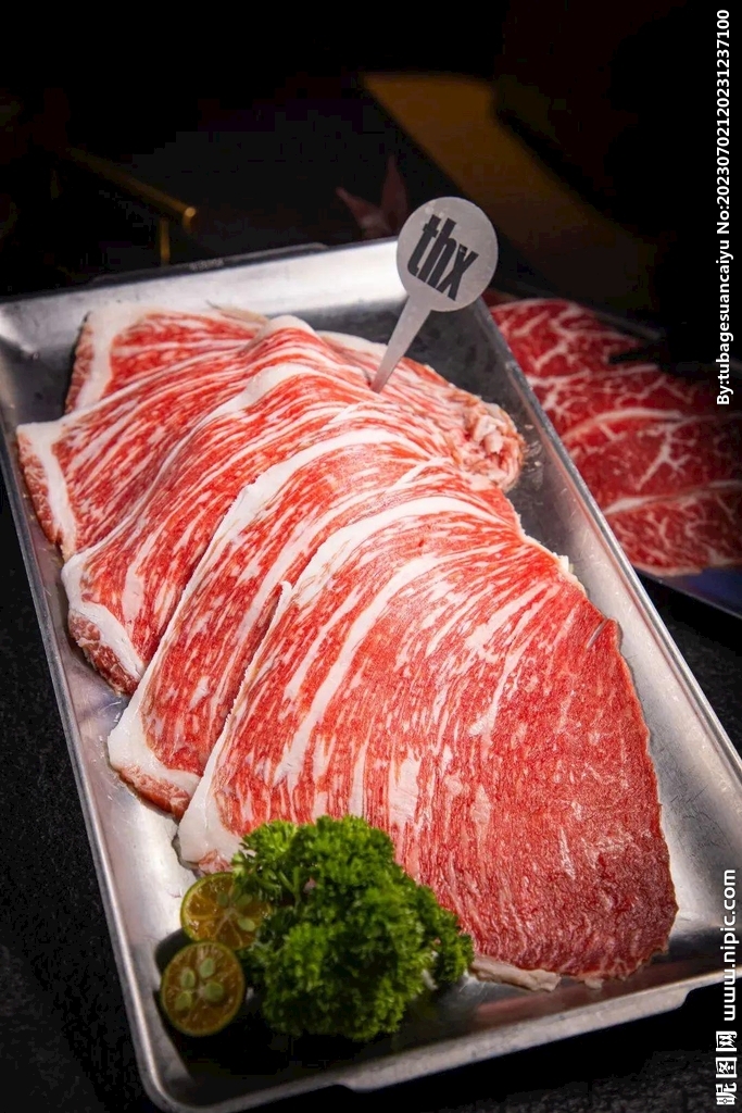 烤肉 雪花牛肉