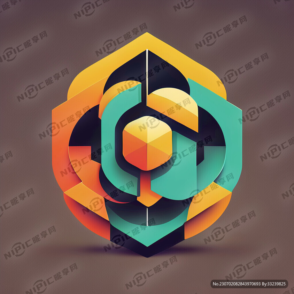 图标 简约 几何图形 制造业