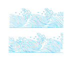 海浪水纹