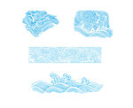 海浪水纹