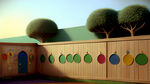 幼儿园木色文化墙