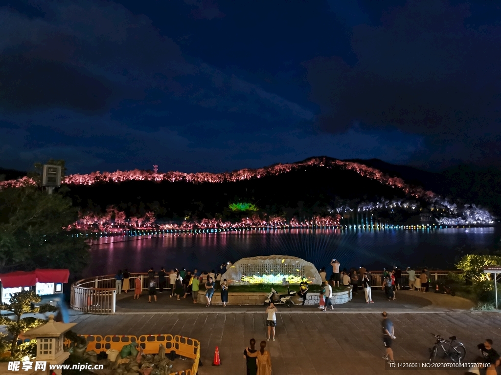 石竹山夜景