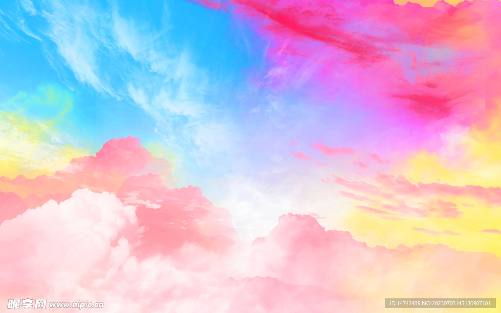 水彩背景