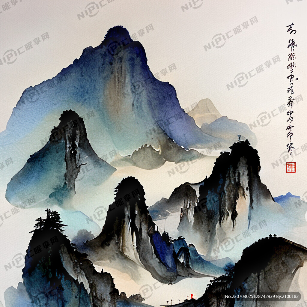 醉酒 中国风 中国画