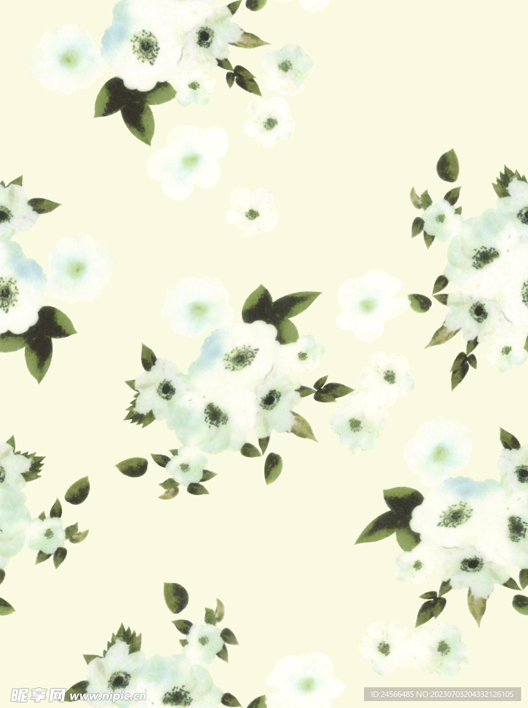 手绘花