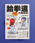 跆拳道海报