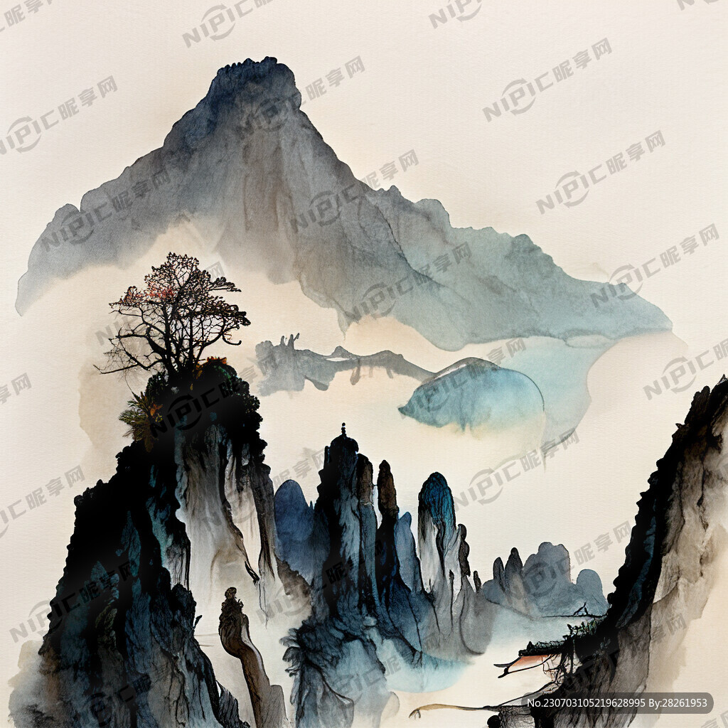 酿酒国潮风景