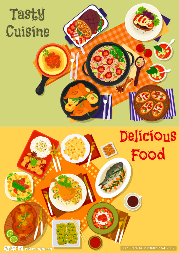 美食海报