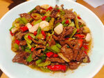 肉炒芹菜 