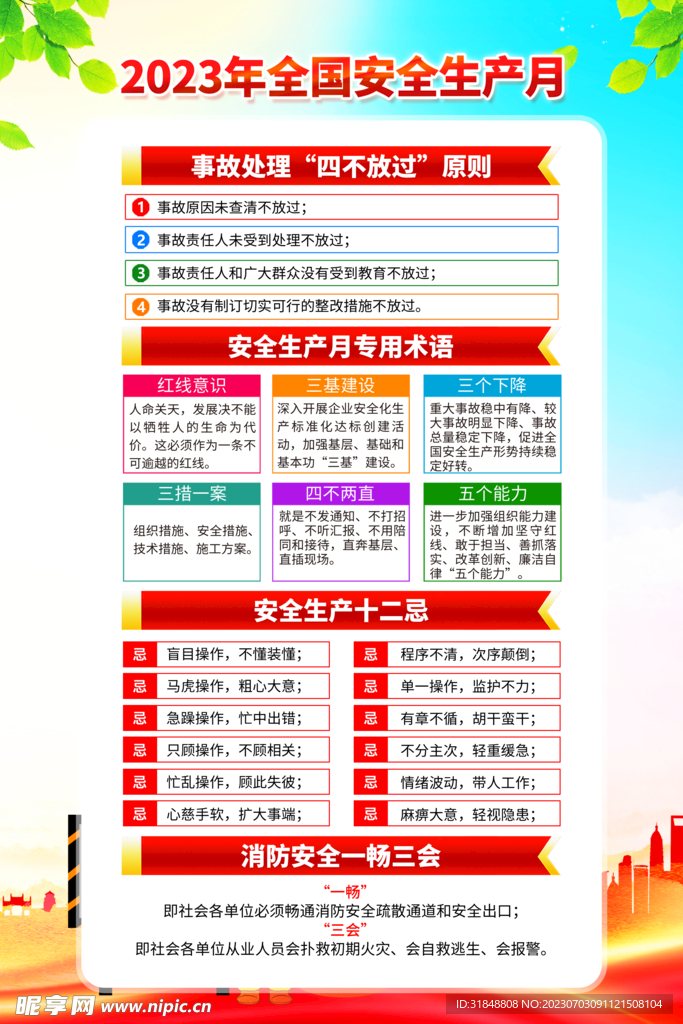 安全海报