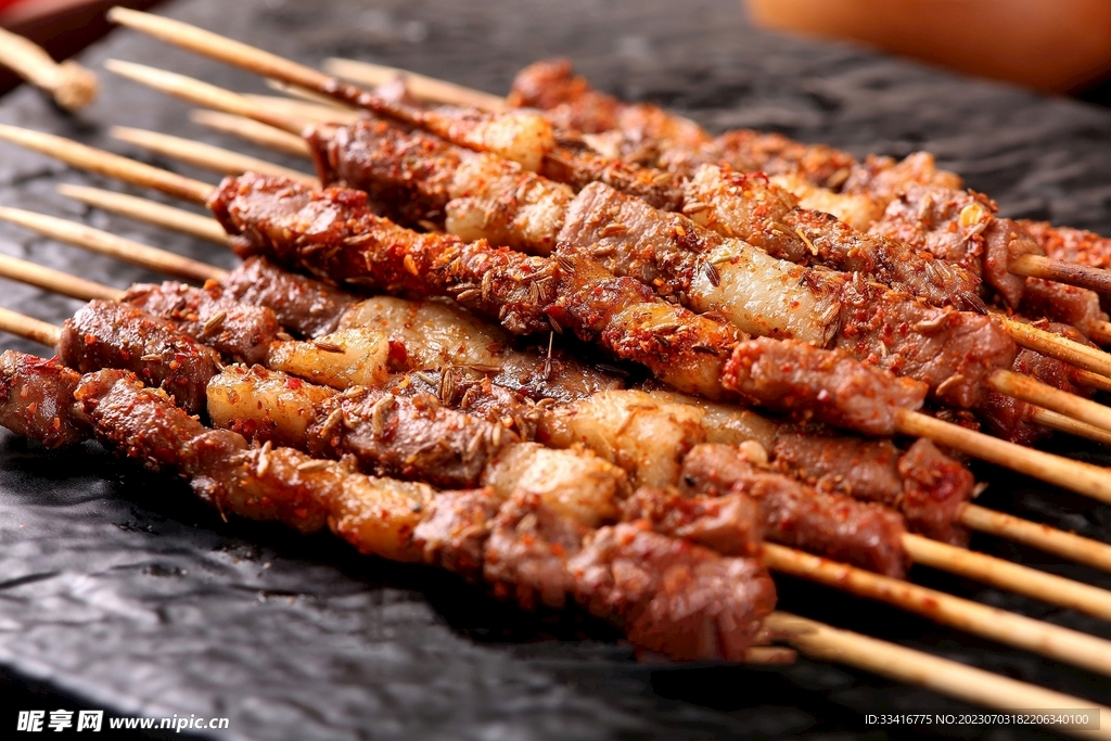 烤羊肉串