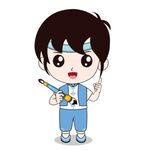 妙手倍佳吉祥物男孩