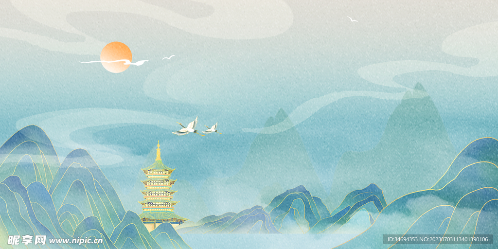 中国风建筑