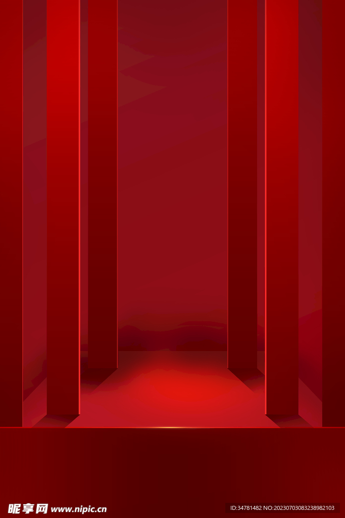 红色背景素材