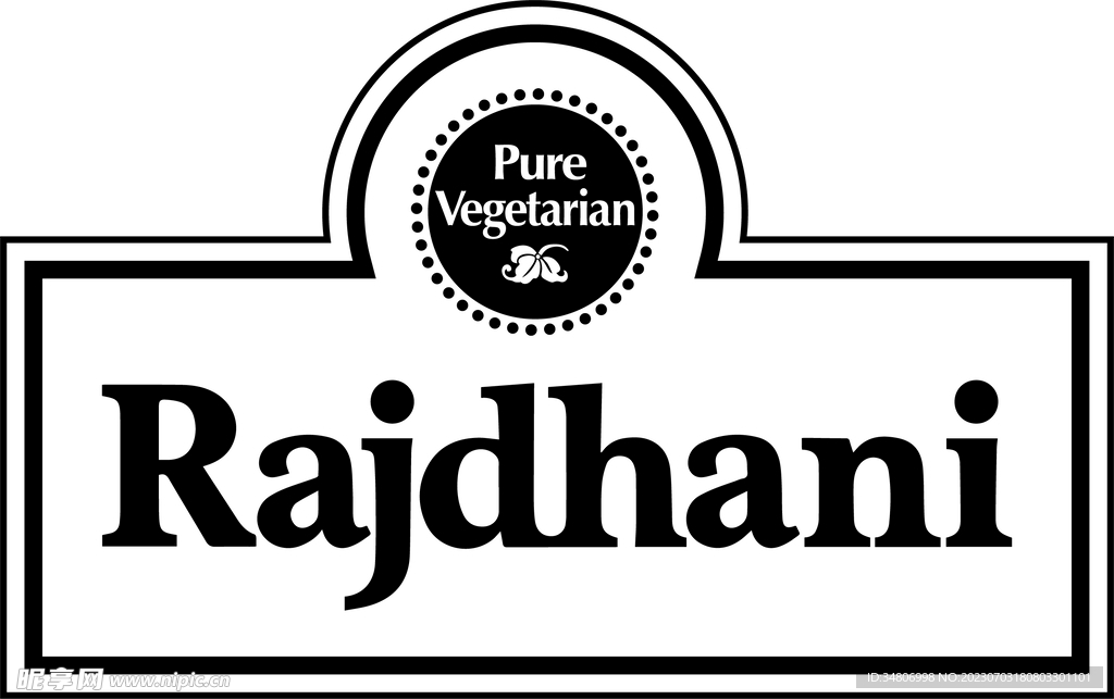 Rajdhani标志