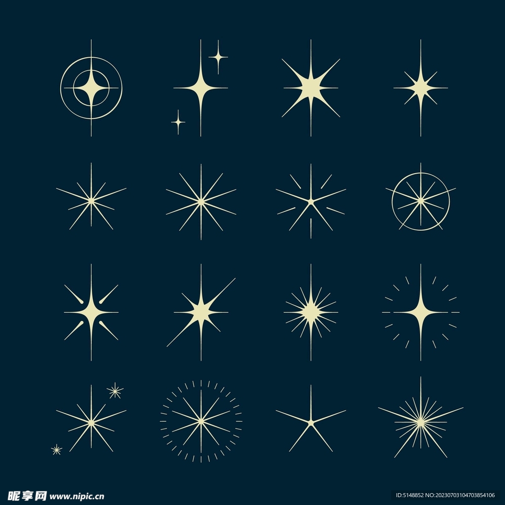 卡通星光