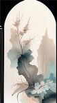 精美中国风插画图案