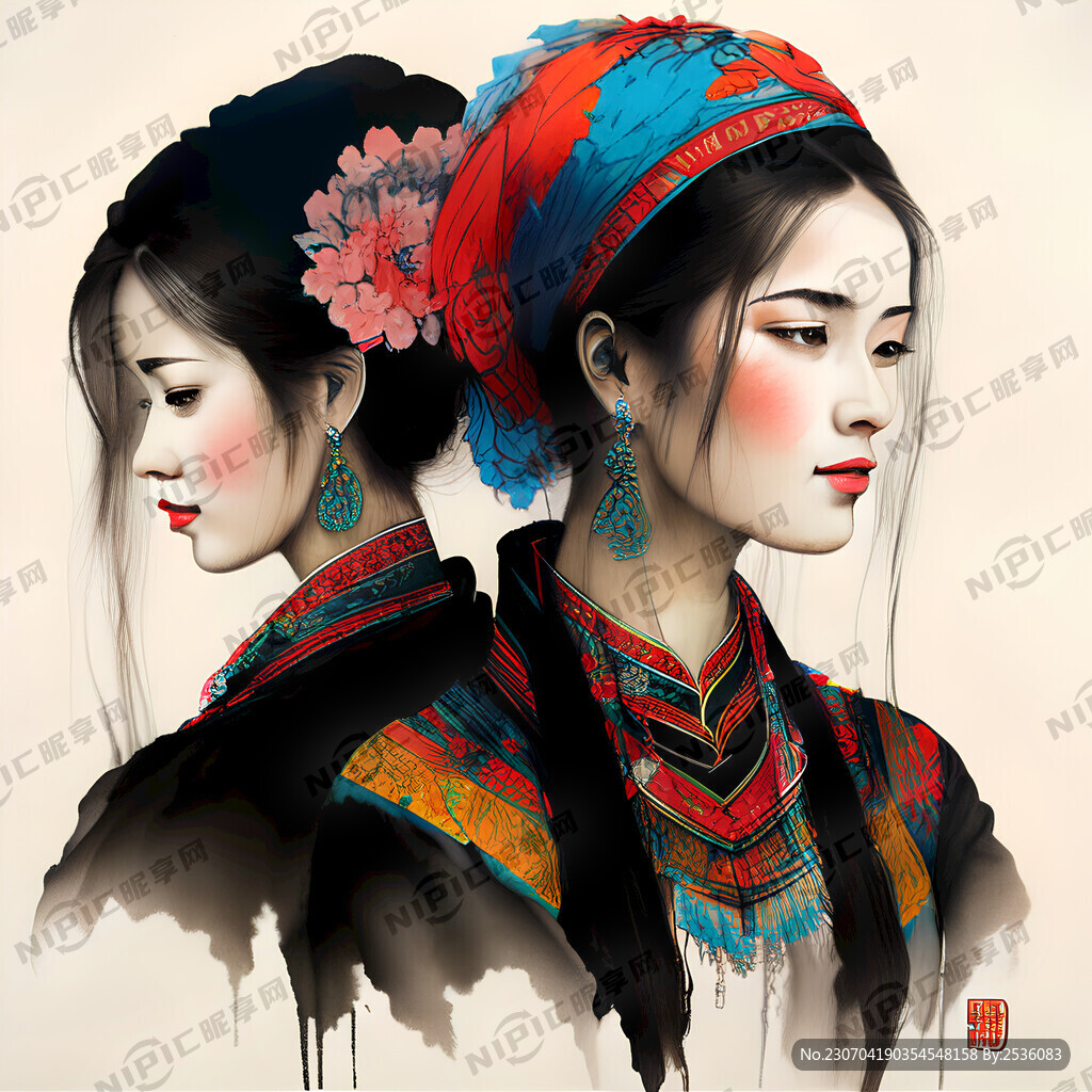 中国五十六个民族特色