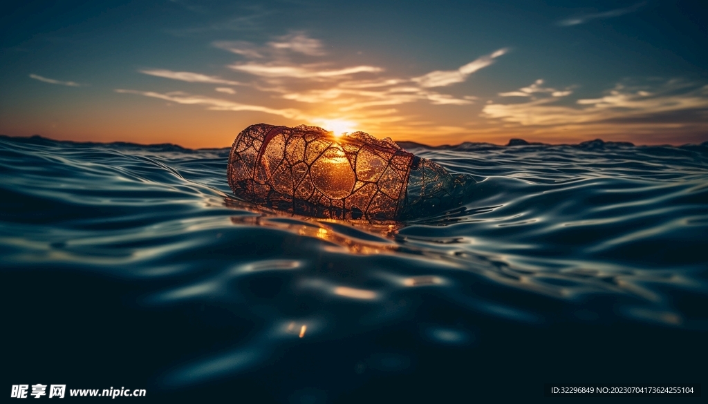 海面上的漂流瓶
