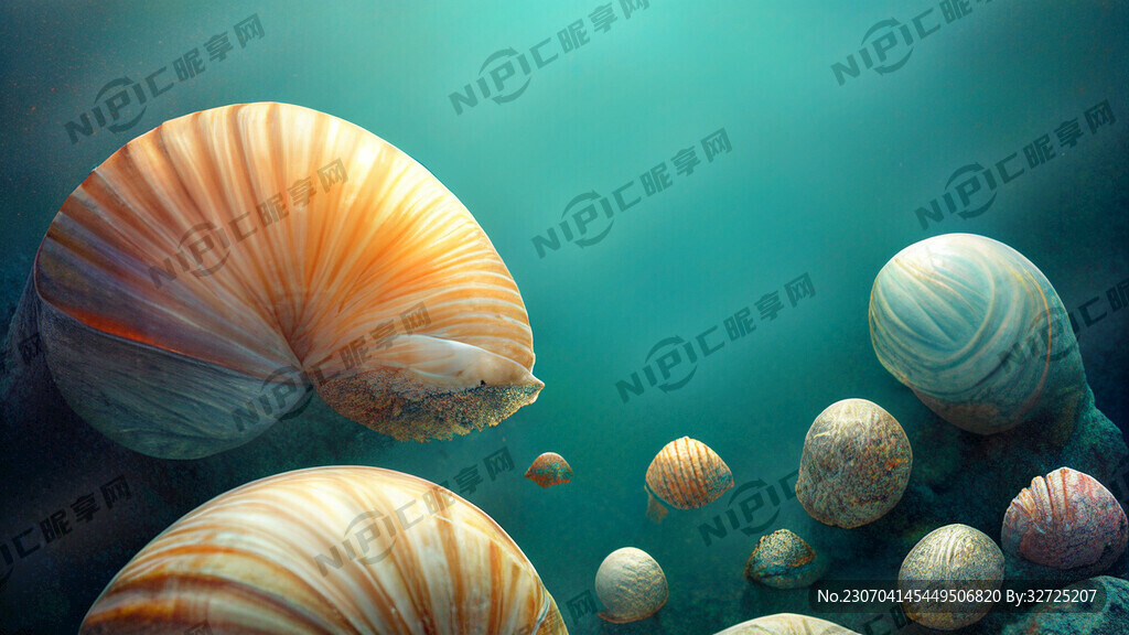 海底世界贝壳