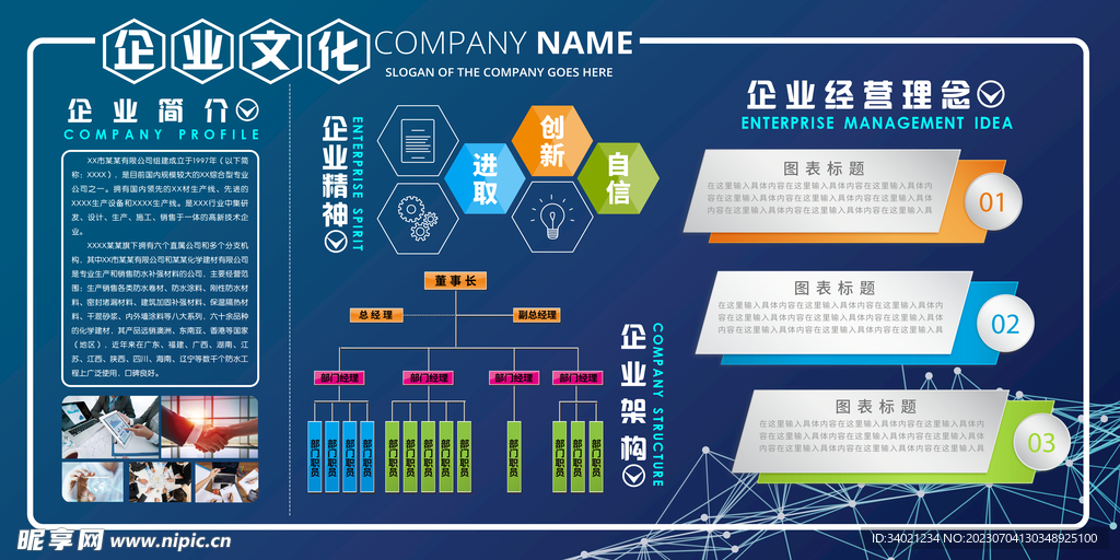 公司文化墙设计