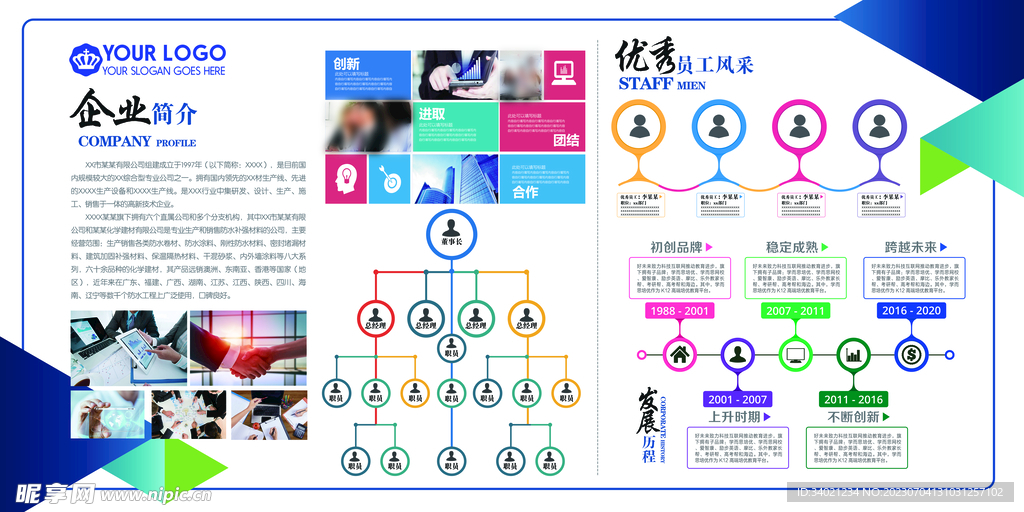 公司文化墙图片