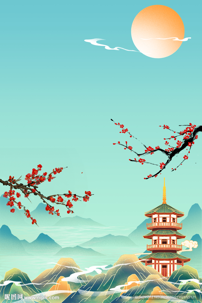 国潮背景
