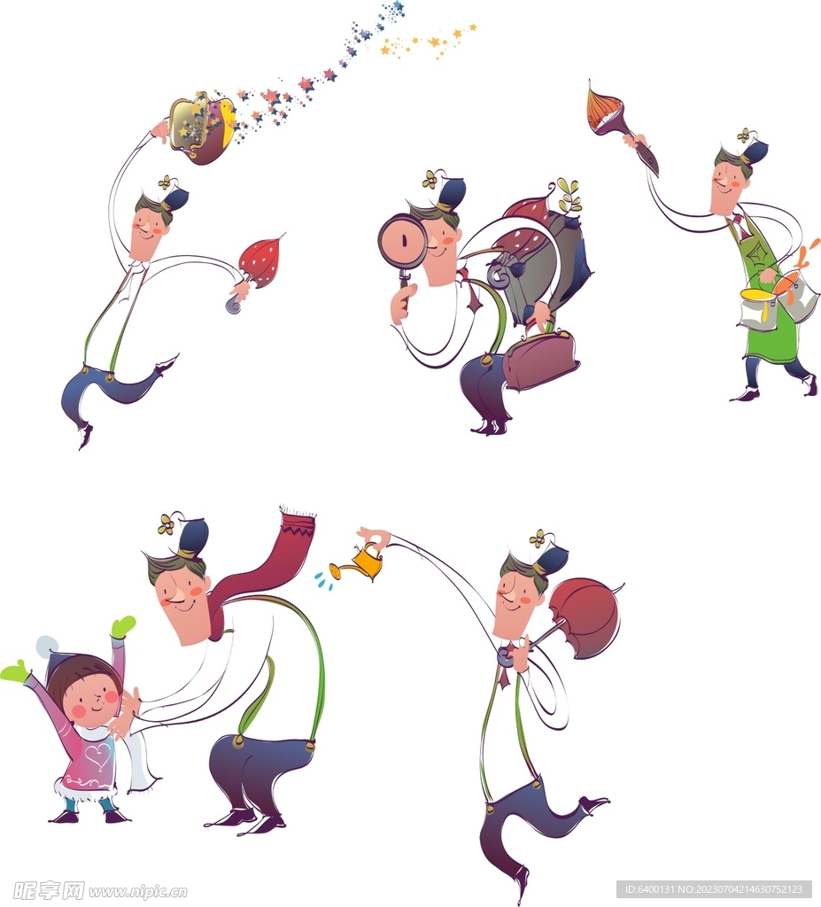 卡通爸爸