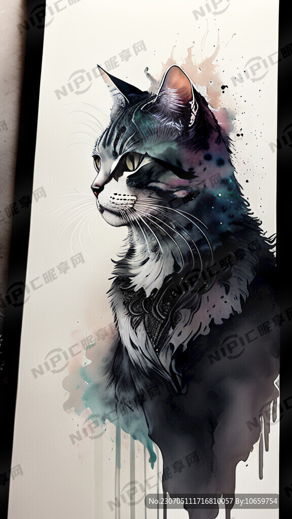 国王猫 暗黑系