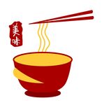 美食手绘美味logo