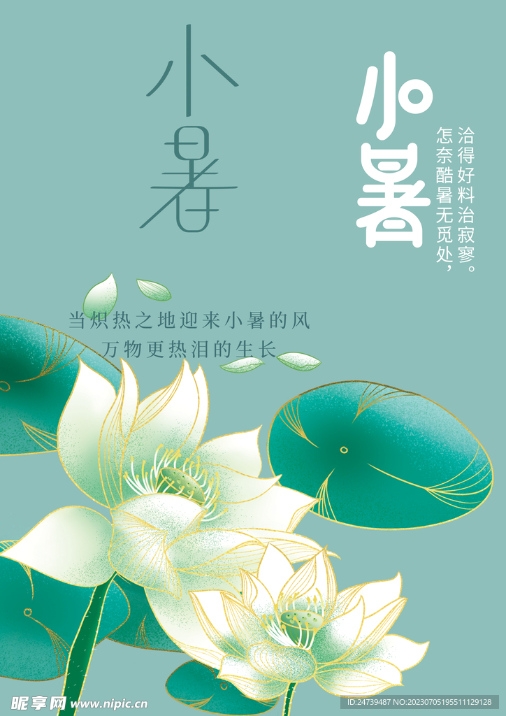 小暑素材