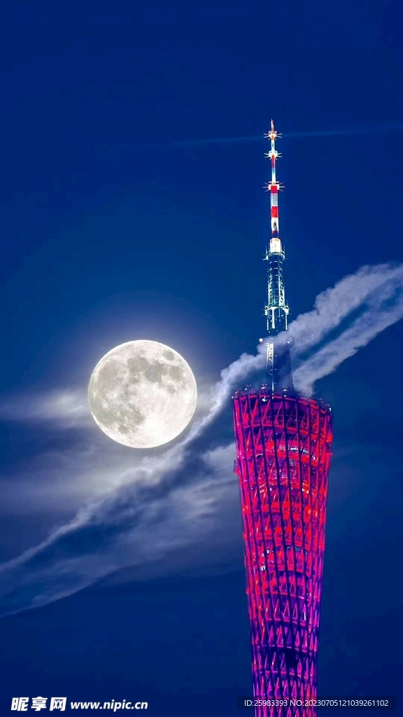 广州塔夜景