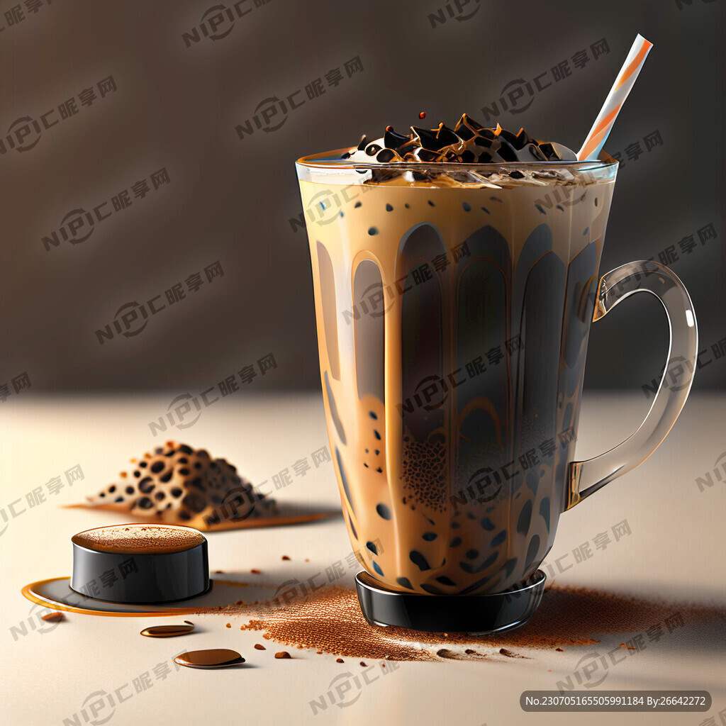 焦糖黑钻奶茶